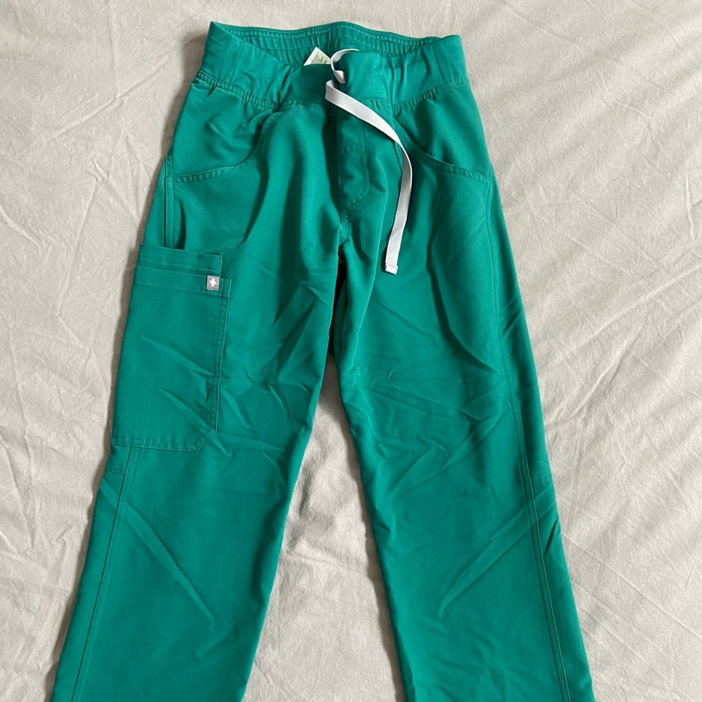 Figs Bundle XXS Hunter Green
